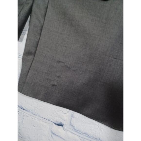 Enzo Tovare Jacket Men's 42 Grey 100%‎ Wool Suit Blazer Made In Italy - Picture 5 of 7